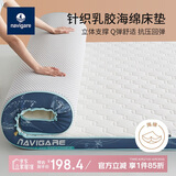 NAVIGARE意大利小帆船床垫乳胶海绵软垫床被褥垫可折叠榻榻米垫子1.5x2米