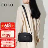 POLO斜挎包女时尚百搭单肩包简约包包女包防泼水包生日礼物送女友