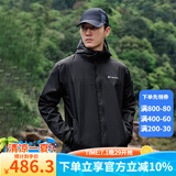 Columbia哥伦比亚户外冲锋衣男士户外登山爬山单层连帽防风衣外套RE2433 012 M
