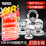 北极熊（Polar bear）强力磁铁打捞专用圆形吸铁石钕铁硼吊环吸盘河道户外打捞神器直径36mm 1个装MG-D36   