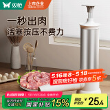 双枪304不锈钢灌肠器家用淀粉香肠器机手动灌肉肠腊肠肉丸子神器工具