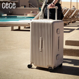 cece款行李箱女大容量加厚铝框旅行箱男学生拉杆密码皮箱子