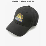 佐丹奴运动帽子男装品牌篮球刺绣鸭舌帽纯棉可调节棒球帽01202010
