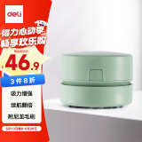 得力（deli）纽赛充电式强吸力桌面吸尘器 迷你键盘除尘清洁助手橡皮屑清洁器 岩井绿NS199-S