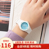 卡西欧（CASIO)手表  LRW系列女士休闲运动学生女表 送女友礼物 LRW-200H-2C