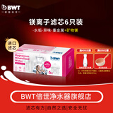 BWT倍世第4代镁离子活力款滤芯 德国技术欧洲原装进口  过滤净水器   家用滤水壶   净水杯净   水壶用 镁离子滤芯6只装