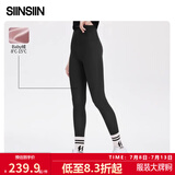 SIINSIIN4.0鲨鱼裤女春秋外穿高腰收腹打底裤加绒鲨鱼裤不掉档显瘦提臀 【4.0中暖款】显瘦黑 2XL (130-145斤)