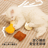 petofstory猫玩具磨牙3个装 丝瓜烙猫咪玩具自嗨啃咬洁牙猫咪磨牙玩具