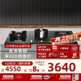 内芙（Neifo）家用气电两用三眼灶 5.0KW大火力燃气灶电陶炉多头气电混合灶 防爆微晶玻璃 【2气1电陶炉】原装进口部件 921B 默认发天然气，液化气请联系客服备注