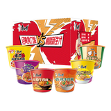 康师傅方便面 经典红烧+香辣+酸菜+番茄+金汤+萝卜牛腩110g*18 泡面整箱