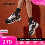 斯凯奇（Skechers）520送女友女鞋夏季厚底老爹鞋透气熊猫鞋软底休闲运动鞋11959
