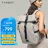 VENQUE范克双肩包男女大容量旅行包卷口搭扣休闲背包15英寸电脑包送礼物