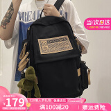爱情海双肩包书包女大容量小学生初中高中背包大学生15.6吋电脑包旅行包