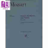 预售 HN77 Mozart Violin Sonatas 1 pb 进口艺术 HN77 莫扎特 小提琴奏鸣曲全集卷一