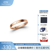 丹尼尔惠灵顿（DanielWellington）dw戒指时尚首饰玫瑰金对戒男女同款女神节物送老婆DW00400023