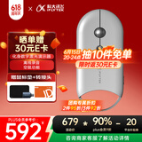 科大讯飞【重磅新品】鼠标M610Pro星火版 搭载DeepSeek-R1 空中飞鼠 离线录音 数字激光演示器 灰色