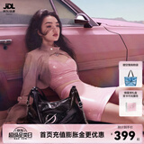 JellyToyboy包包女包JTB漫游包春夏新款小众斜挎单肩包通勤斜挎包 黑色