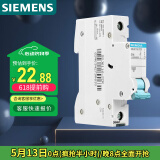西门子空气开关 家用断路器1P单进单出 16A标准型断路器 5SJ61167CR