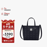 MCM 【12期免息】TONI 迷你托特包菜篮子手提包单肩斜挎包 黑色