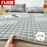 九洲鹿床褥床垫子1.5x2米 可折叠床垫褥子四季透气防滑垫被双人软垫