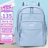 第九城（V.NINE）书包女生学生日系百搭潮流双肩包男大容量高中生大学生背包运动包