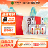 迎驾贡酒 银星 浓香型白酒 52度 520ml*2瓶 礼盒装（含52度125ml金星）