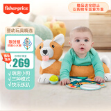 费雪（Fisher-Price）儿童生日礼物礼盒毛绒婴儿学趴-感官启蒙之萌宠小狗趴趴乐HPF88