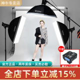 神牛（Godox） 神牛SK400II二代摄影灯400W影室专业闪光灯套装人像静物服装影棚器材拍照灯 【套装2】SK400II三灯套装+大礼包 佳能版