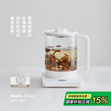olayks立时 纯钛养生壶钛合金 煮茶壶 保温一体全自动恒温水壶带滤网多功能煮水壶 1.5L OLK-YSH800K-1