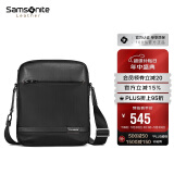 新秀丽（Samsonite）斜挎包精品男士单肩包超纤挎包时尚男包休闲实用TN5*09004黑色