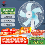 华生（Wahson）电风扇/台扇/落地扇/低音风扇/大风量家用定时电扇空调伴侣交流定频电风扇 FT-A1401 