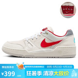 耐克NIKE男休闲鞋FULL FORCE LO新年红运动鞋FZ5054-161白/绿41
