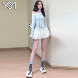 翊尚美花苞短裙半身裙子女夏季2026新款修身显瘦显高小个子a字裙高级感