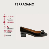 菲拉格慕（Ferragamo）女士Vara蝴蝶结高跟鞋 0591963_1D _ 70/37.5码 礼物送女友