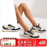 迪卡侬（DECATHLON）运动鞋男鞋春季透气休闲防滑鞋子轻便减震跑步鞋网面鞋RUNS 熊猫色/象牙白 41