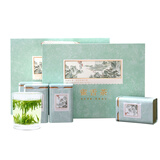 六雨绿茶2025新茶雀舌礼盒装送礼茶叶 常州特产金坛嫩芽毛尖炒青春茶 208g*1件 （买送外包装盒+手拎袋）