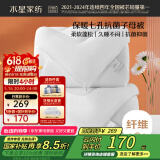 水星家纺被子冬季被子母被芯二合一纤维被褥约9.1斤220*240cm白