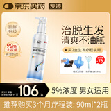 发迹米诺地尔酊生发喷雾90ml 5%浓度男女士防脱育发液发际线快速增长治疗斑秃脂溢性严重脱发药品搽剂京东自营官方旗舰店