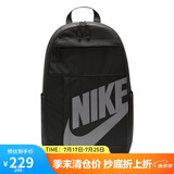 耐克（NIKE）男女双肩包背包 旅行包书包休闲包DD0559-013 黑灰