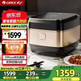 大松（TOSOT）格力电饭煲4-5人家用电饭锅4L微压力4段IH加热智能多功能煮粥煲汤带蒸屉健康糙米发芽饭GDCF40X80C