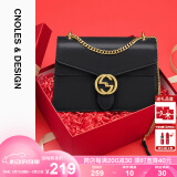 蔻一（Cnoles）包包女包牛皮单肩包女士大容量斜挎包情人节520送女朋友礼物老婆