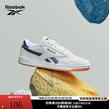 Reebok锐步官方夏男女TECHQUE T经典舒适复古运动休闲小白鞋板鞋 CN3196-藏青色 36.5