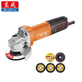 东成1100W角磨机1100-100t后开关切割机手磨机打磨机电动工具