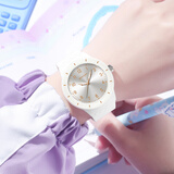 乔治伯爵学生考试专用手表男款初中生高中生青少年女款防水机械静音石英表