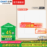 正泰（CHNT）开关插座面板2L系列 斜五孔插座暗装 空调插座USB插座面板 白色 空白面板