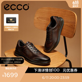 爱步（ECCO）商务休闲鞋 男士休闲皮鞋男鞋牛皮休闲运动鞋子正装鞋 雅仕207124 可可棕20712401482 44