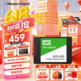 西部数据（WD） Green SSD固态硬盘 SATA3.0接口 绿盘 笔记本台式机硬盘 高速低功耗 SATA3.0 1TB
