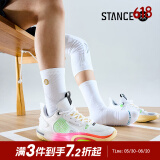 STANCE短筒袜359专业篮球袜男加厚毛巾底精英袜跑步运动袜子抗菌防臭袜 359白色M359A19GAM-WHT L  (43-46)