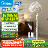 美的（Midea）【幸运草安睡Promax】家用空气循环扇/国家补贴/直流变频静音电风扇/负离子净化落地扇遥控APP互联