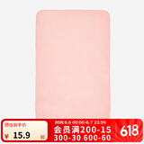 迪卡侬（DECATHLON）速干浴巾吸水毛巾游泳运动快干防晒浴巾健身便携巾旅行温泉度假NA 微纤维毛巾S Basic PINK 标准尺码